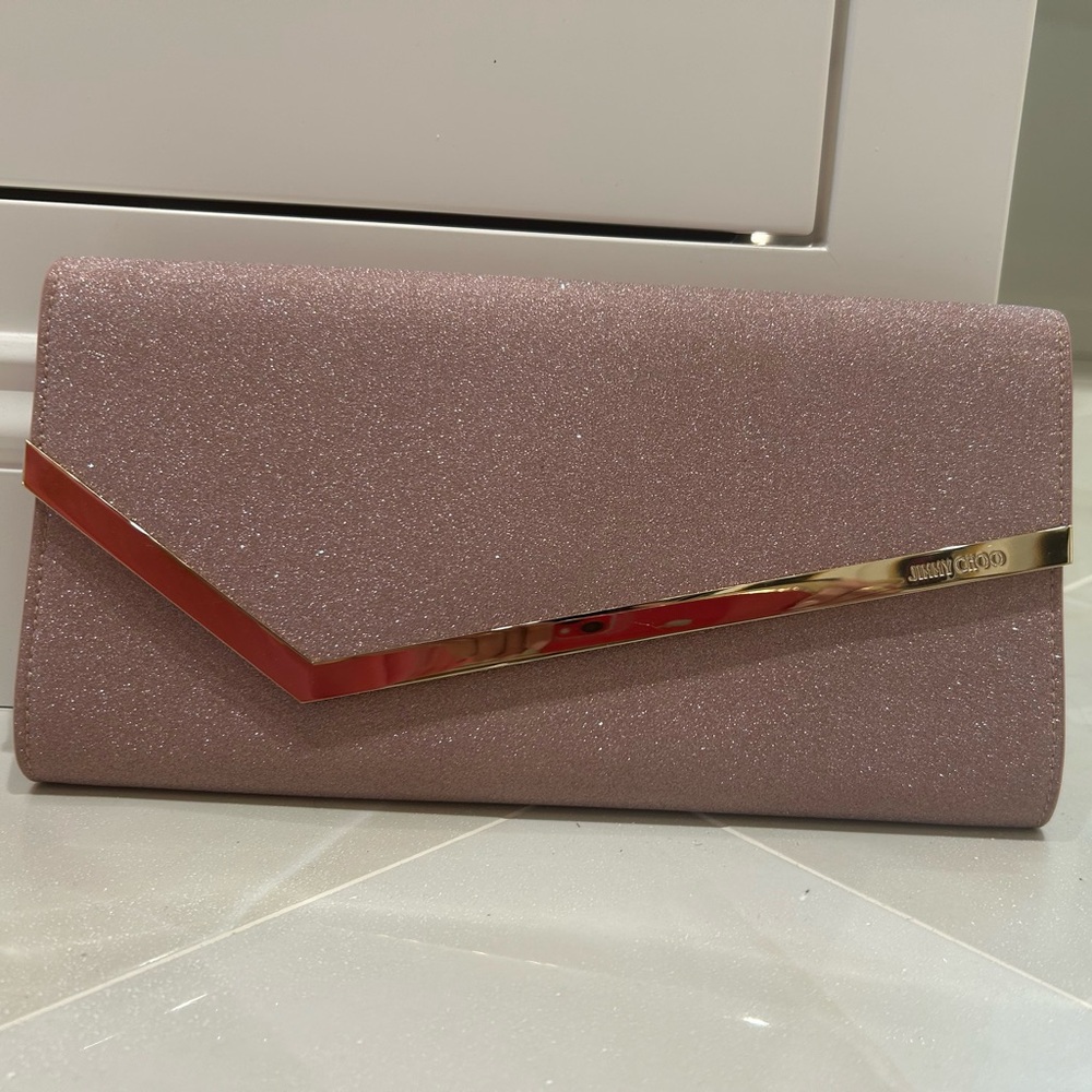 Jimmy Choo clutch Erica XGC ballet